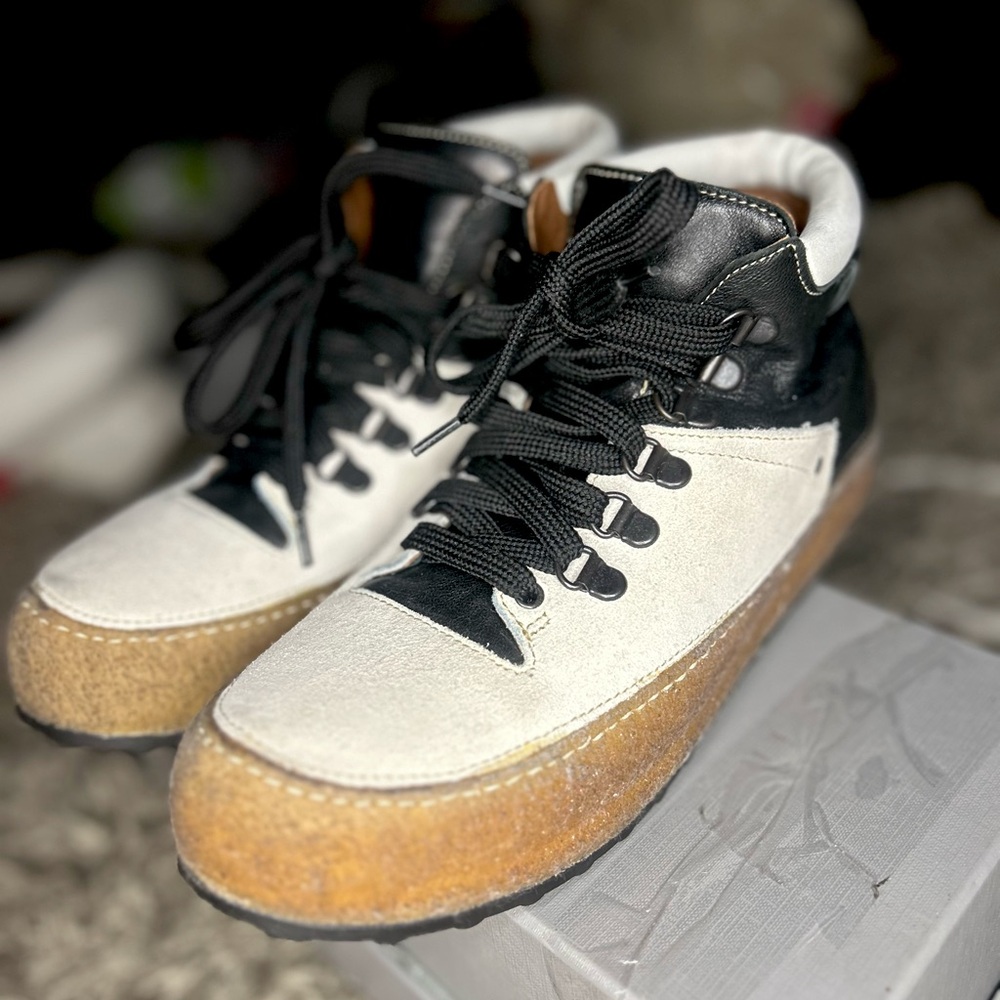 Free People Black and White Men's Shoes